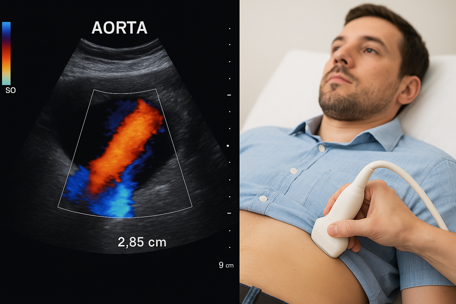 УЗИ брюшной аорты